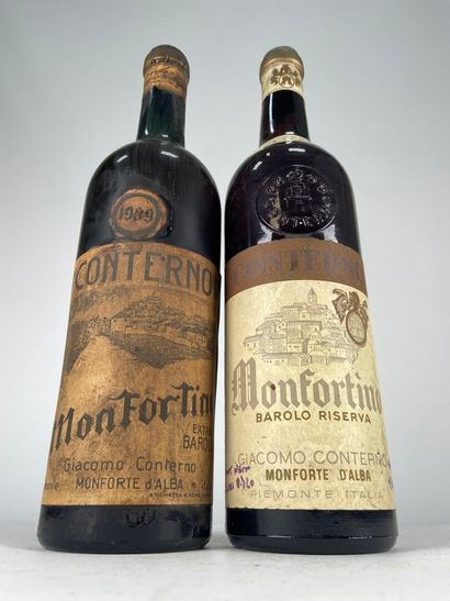BAROLO. 
Giacomo Conterno.
Monfortino Riserva....
