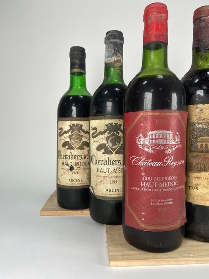 SAINT EMILION.
HAUT MEDOC.
GRAVES.
Lot de...