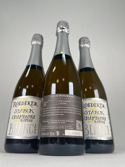 CHAMPAGNE.
Louis Roederer et Philippe Starck.
Brut...