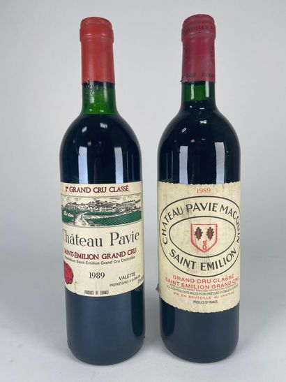 SAINT EMILION. 1st GCC.
1989.

Château Pavie....