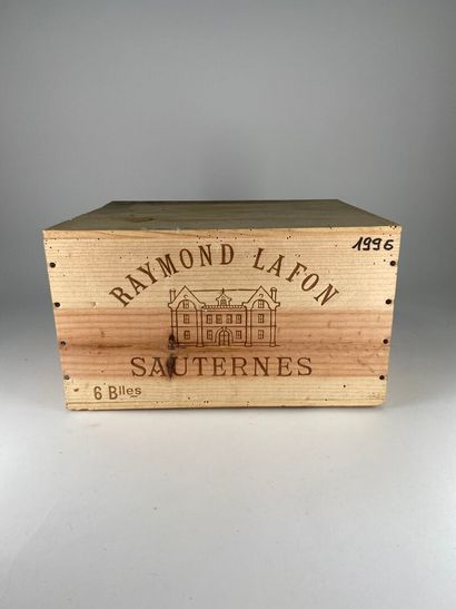 SAUTERNES.
Château Raymond Lafon.
1996. 6...