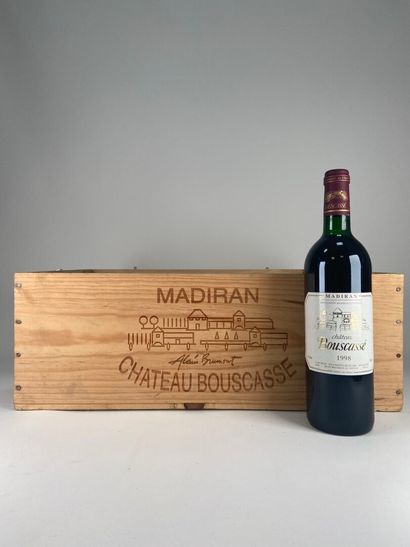 MADIRAN.
Château Bouscassé.
1998. 12 bt....
