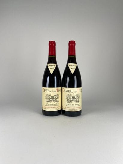 COTES DU RHONE.
Château des Tours. 
2016....
