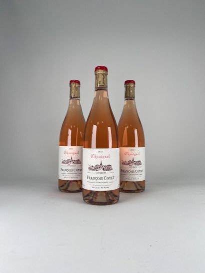 SANCERRE ROSÉ.
François Cotat.
2022. 3 b...