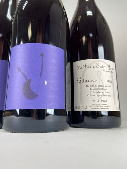 VIN DE FRANCE.
La Porte Saint-Jean.
Biturica.
2023....