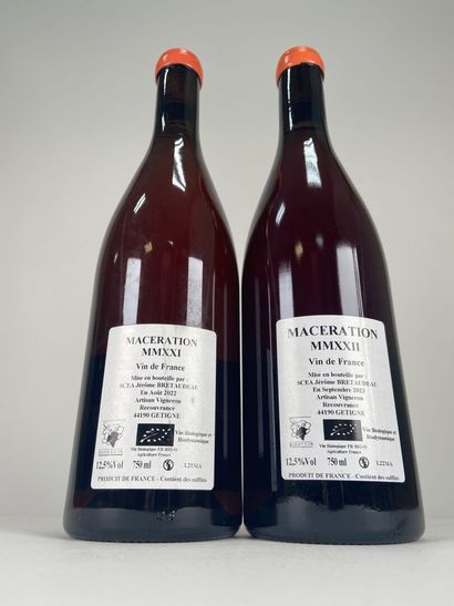 MUSCADET.
Jérôme Bretaudeau.
Maceration.
2021....
