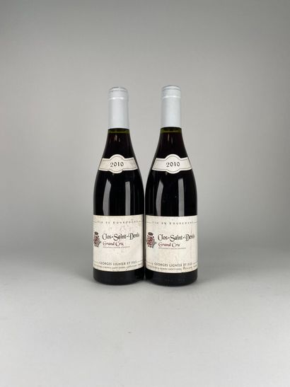 CLOS SAINT DENIS. GC.
Georges Lignier & Fils.
2010....