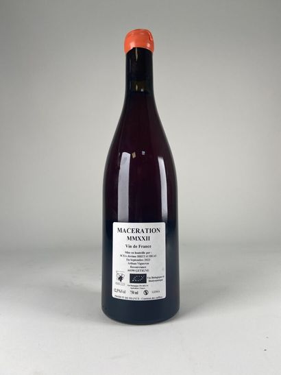 MUSCADET.
Jérôme Bretaudeau.
Maceration.
2022....