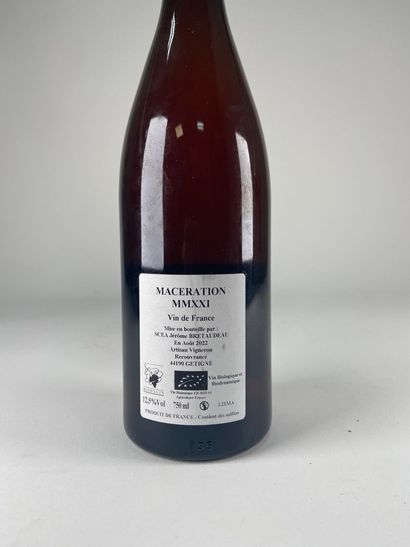 MUSCADET.
Jérôme Bretaudeau.
Maceration.
2021....