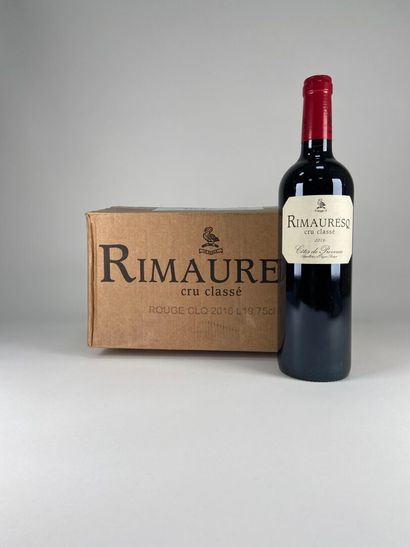 COTES DE PROVENCE. CC.
Rimauresq. Rouge.
2016....