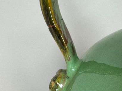 DOMI DAN SACRHOWSKI.
Large polychrome ceramic...