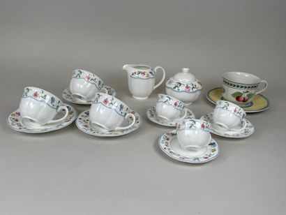 VILLEROY & BOCH.
MARIPOSA model.
Polychrome...