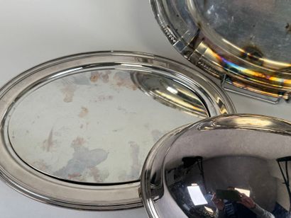 Silver-plated lot including :
- SAINT HILAIRE.
An...