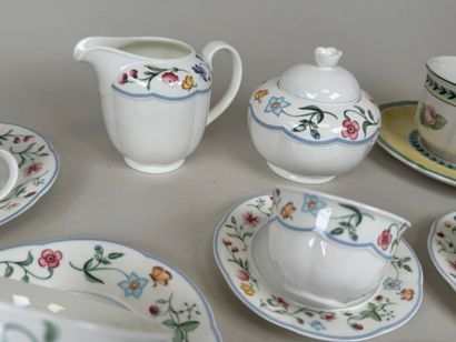 VILLEROY & BOCH.
MARIPOSA model.
Polychrome...