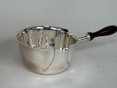 Silver-plated metal lot including :
- a small...