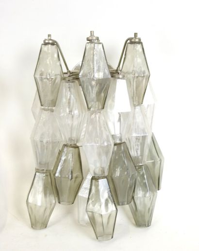 Carlo SCARPA (1906-1978) pour VENINI.
Paire...