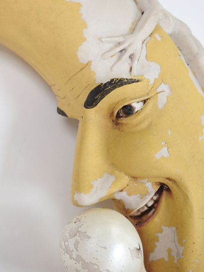 Élément de décoration en résine représentant...