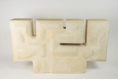 Jean LE DOUSSAL (XXe).
Composition.
Sculpture...