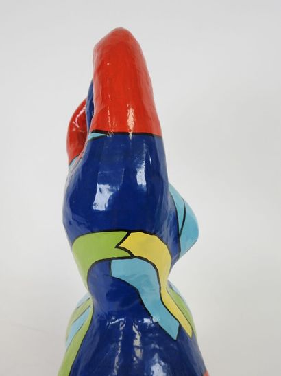 École du XXe.
Femme.
Sujet en papier mâché...