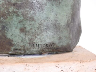 Igor MITORAJ (1944 - 2014).
Asclépios.
Épreuve...