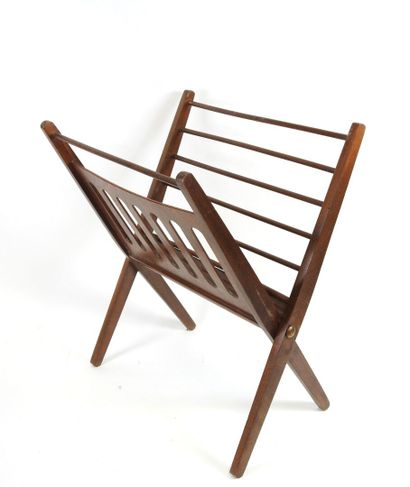 Cees BRAAKMAN (1917-1995) pour Maison PASTOE.
Porte-revues...