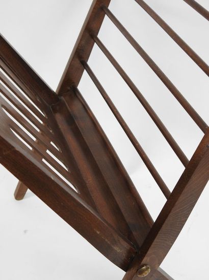 Cees BRAAKMAN (1917-1995) pour Maison PASTOE.
Porte-revues...