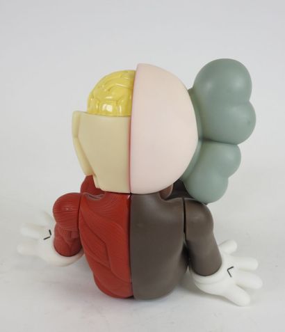 KAWS (Né en 1974).
L'écorché.
Sujet en plastique...