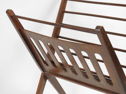 Cees BRAAKMAN (1917-1995) pour Maison PASTOE.
Porte-revues...