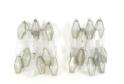 Carlo SCARPA (1906-1978) pour VENINI.
Paire...