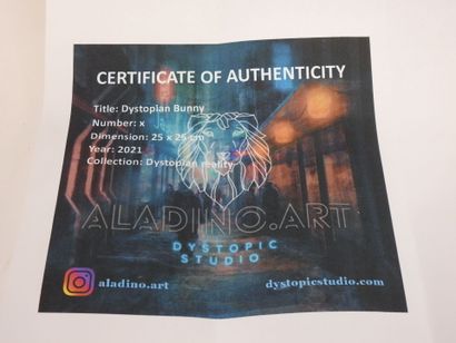 ALADINO ART. 
Dystopian Bunny.
Diorama avec...