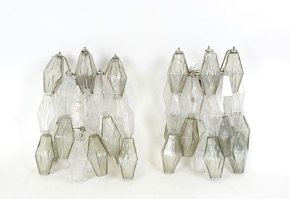 Carlo SCARPA (1906-1978) pour VENINI.
Paire...