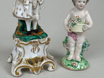 Paris, 19th century.
A polychrome porcelain...