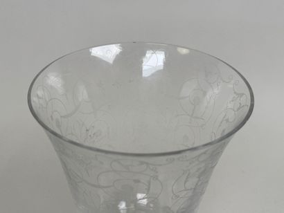 BACCARAT.
Michel Ange.
Vase en cristal à...