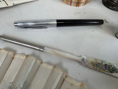 Collection of 14 metal and onyx lighters.
Two...