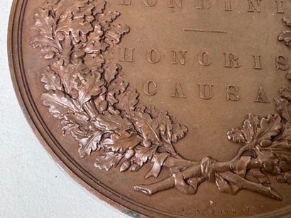 WYON Léonard Charles (1826-1891).
Bronze...