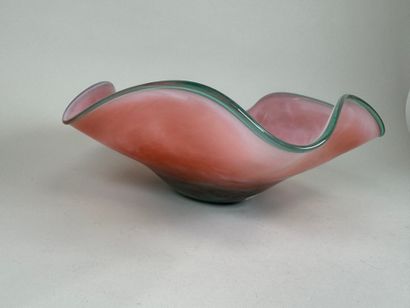 MURANO, 20th century.
Large colored glass...