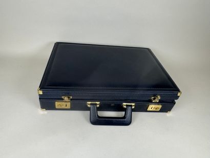 Gilded metal and metal menagère set including...