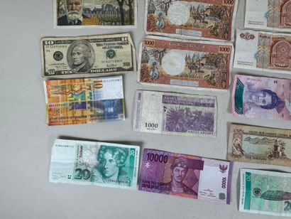 Collection of banknotes, various countries.
(various...