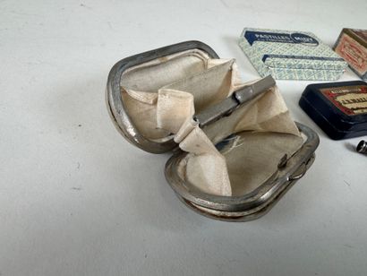 Boxes with metal nibs including J.B. MALLAT,...