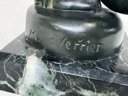 Max LE VERRIER (1891-1973).
Le singe au chaudron.
Sujet...