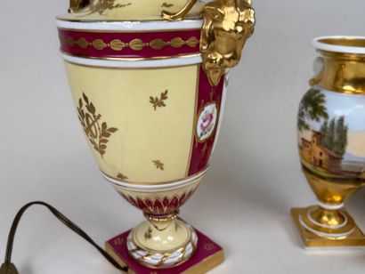 Porcelaine de Paris, fin XIXe - début XXe....