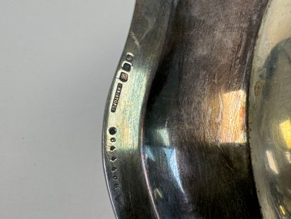 CHRISTOFLE 
Silver-plated metal dish with...