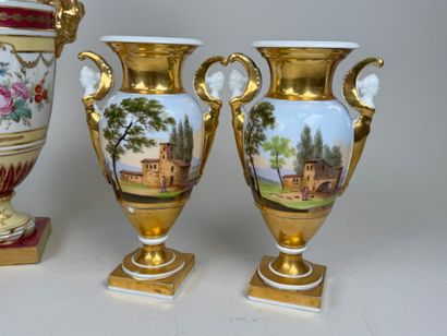 Porcelaine de Paris, fin XIXe - début XXe....