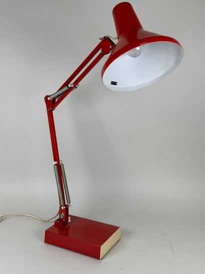 Architect's or desk lamp, articulated, in...