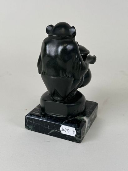 Max LE VERRIER (1891-1973).
Le singe au chaudron.
Sujet...