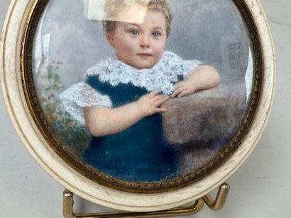Frederick BOYD WATERS (1879-1967).
Miniature...