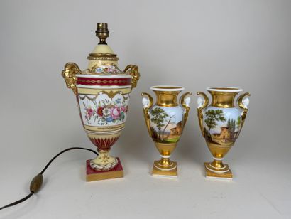 Porcelaine de Paris, fin XIXe - début XXe....