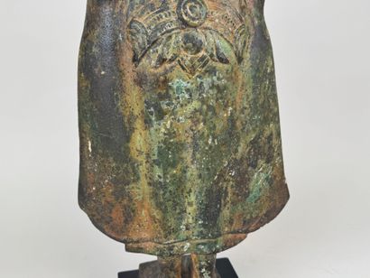 ASIA, 20th century.
Divinity.
Large bronze...