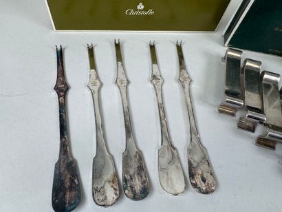 GALLIA Production CHRISTOFLE.
Series of 112...