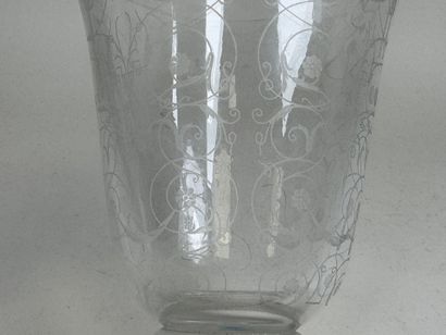 BACCARAT.
Michel Ange.
Vase en cristal à...